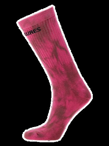 Pleasures Indie Dye Socks P23W069 PINK