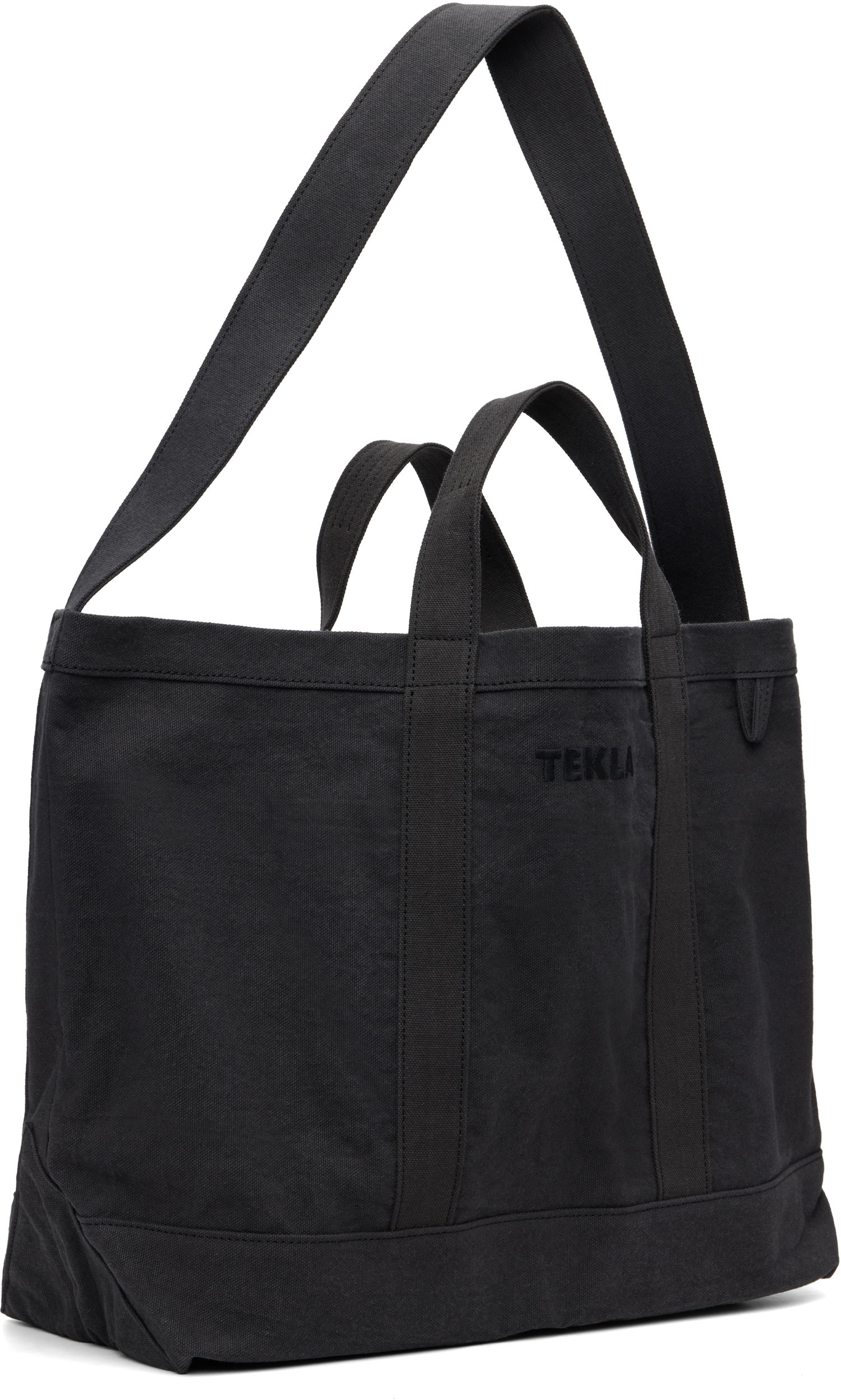 Голяма пазарска чанта TEKLA Tekla Beach Tote Черно | BBG-250, 1
