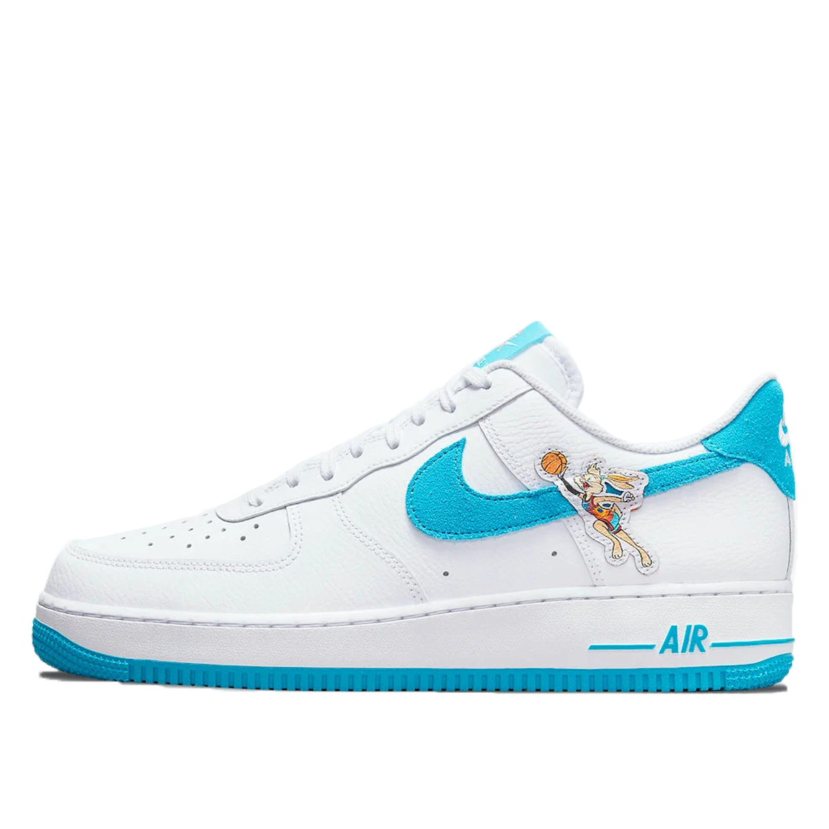 Кецове и обувки Nike Space Jam x Air Force 1 '07 Low "Hare" Бяло | DJ7998-100, 1
