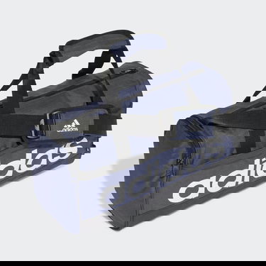 Чанта за пътуване adidas Performance Sportswear Essentials Linear Duffel Bag XS Тъмно синьо | HR5346, 3