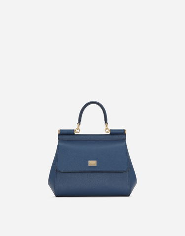 Дамска чанта Dolce & Gabbana Dolce & Gabbana Handbag Синьо | BB6003B100187398, 0
