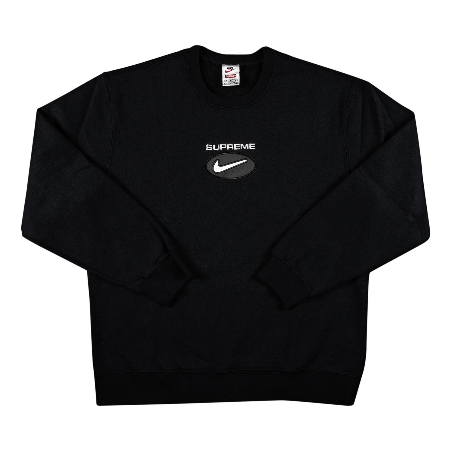 Суитчър Supreme Nike x Jewel Crewneck Черно | FW20SW87 BLACK, 1