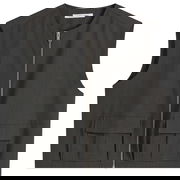 Sakelly Full-Zip Vest Top with Pockets