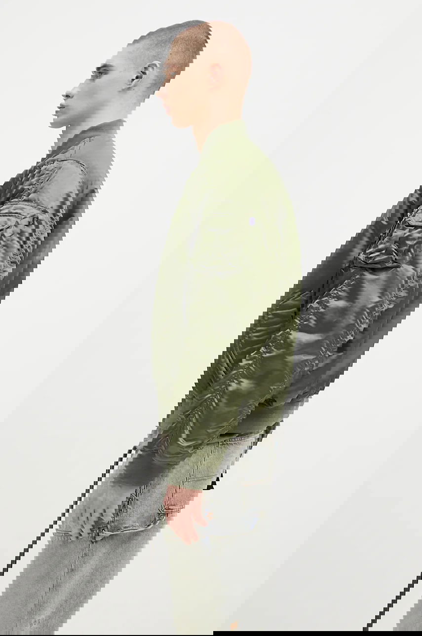 Яке бомбър Alpha Industries MA-1 UV Winter Bomber Jacket Зелено | 146115UV, 1