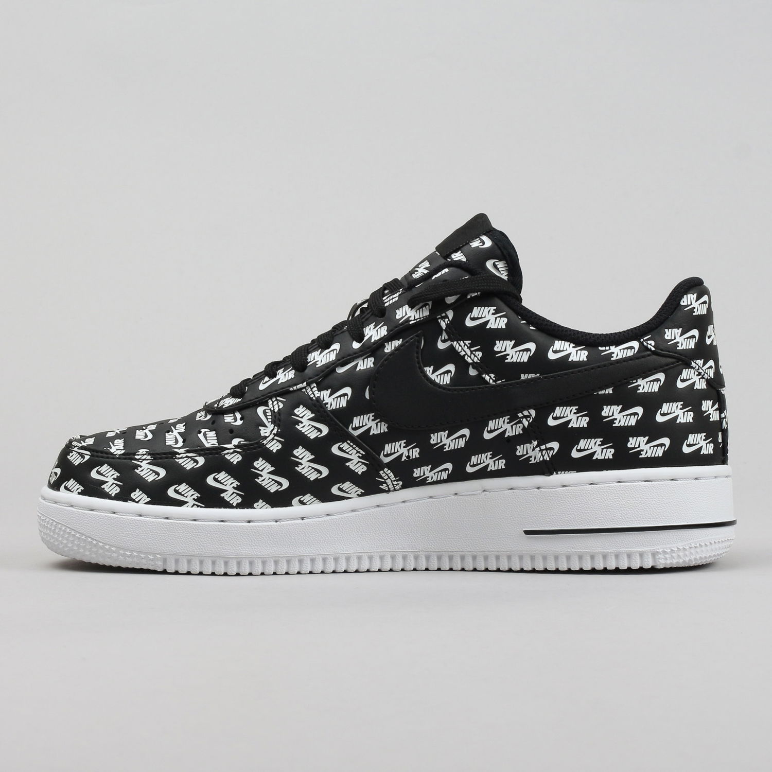 Кецове и обувки Nike Air Force 1 Low '07 ''All Over Logo Black'' QS Черно | AH8462-001, 0