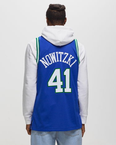 Фланелка Mitchell & Ness Dallas Mavericks Dirk Nowitzki Swingman Jersey Тъмно синьо | SMJYGS18158-DMAROYA98DNO, 4