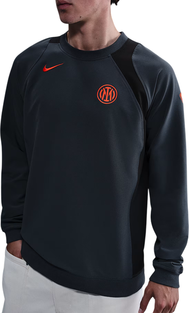 Суитчър Nike Total 90 Inter Milan Soccer Crew-Neck Top Сиво | hq9779-437, 0