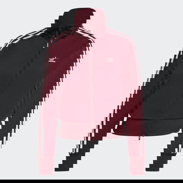 Яке бомбър adidas Originals Adicolor Classics Firebird Jacket Бургунди | IB7406, 4