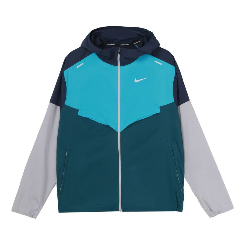 Ветровка Nike Sports Training Running Hooded Jacket Синьо | CZ9071-451
