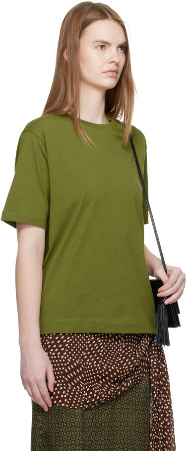 Тениска Dries Van Noten Cotton T-shirt Синьо | 261-131100-3600, 4