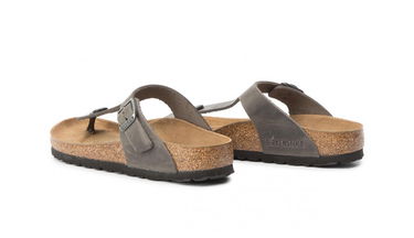 Кецове и обувки Birkenstock Gizeh Iron Narrow Fit Кафяво | 1014273, 4