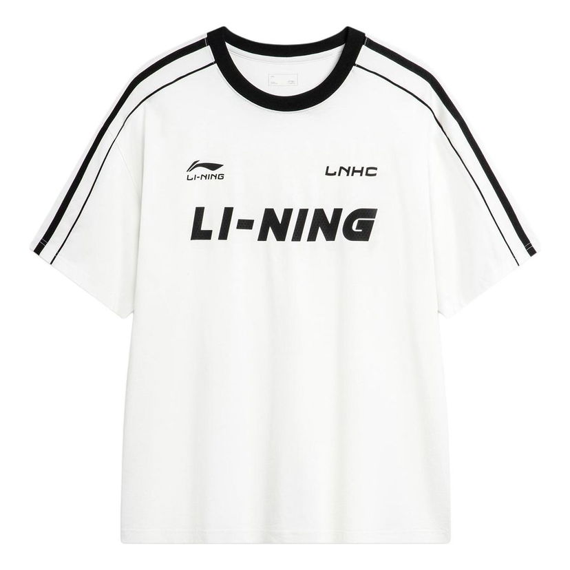 Фланелка Li-Ning Graphic Soccer T-shirt Бяло | AHSU657-1