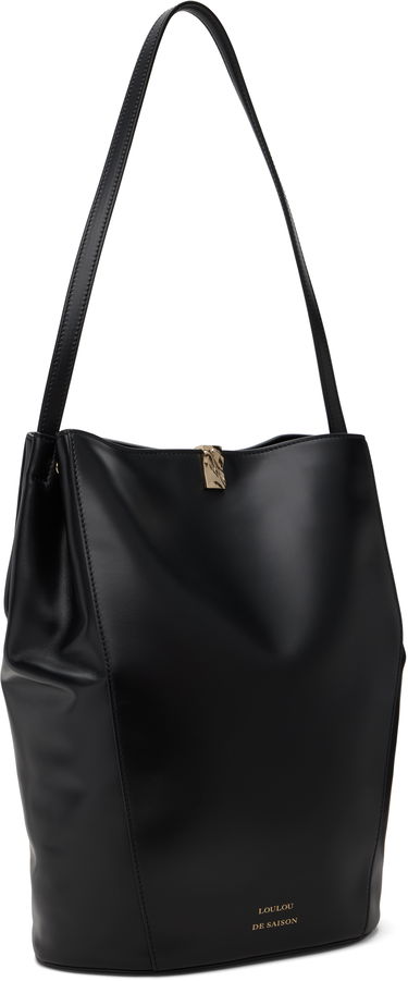 Дамска чанта Loulou de Saison Loulou de Saison Daya Leather Bucket Bag Черно | DAYA, 1