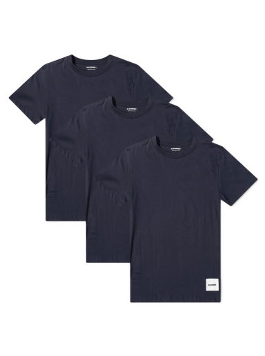 Тениска Jil Sander 3 Pack Tee Тъмно синьо | J47GC0001-J45048-402