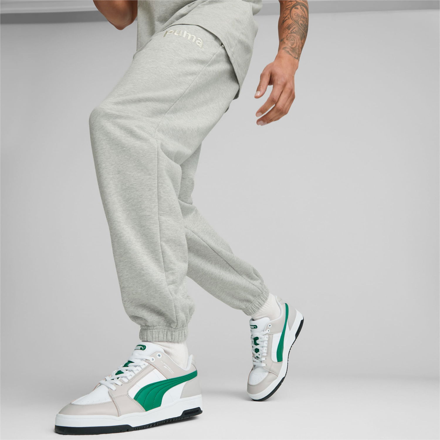 Спортни панталони Puma TEAM Men's Sweatpants Сиво | 538261_04, 0
