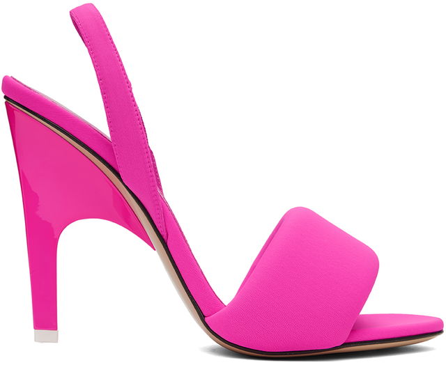 Attico Rem Heeled Slingback Sandals
