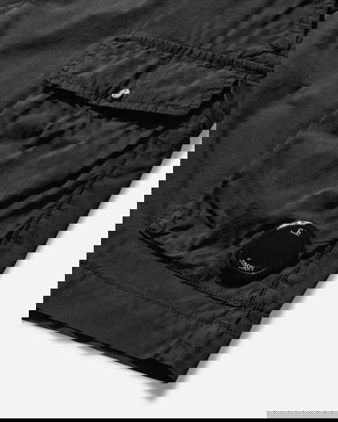 Къси панталони C.P. Company Flatt Nylon Cargo Shorts Черно | 18CMBE111A-006439G 999, 3