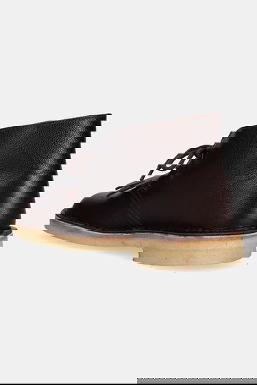 Кецове и обувки Clarks Fringed Textured Leather Desert Boot Кафяво | 26183082, 4