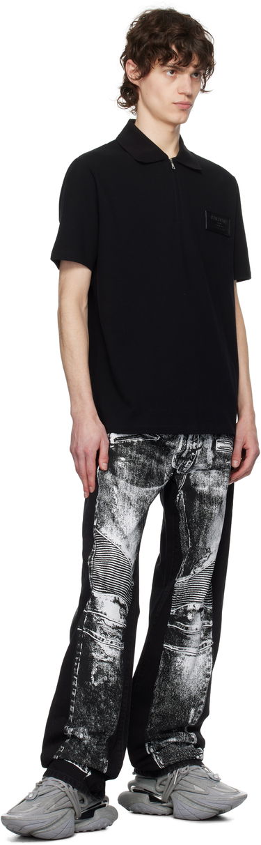 Кецове и обувки Balmain Balmain Unicorn Low Fleece Print Сиво | EM1VJ309KFCT, 4