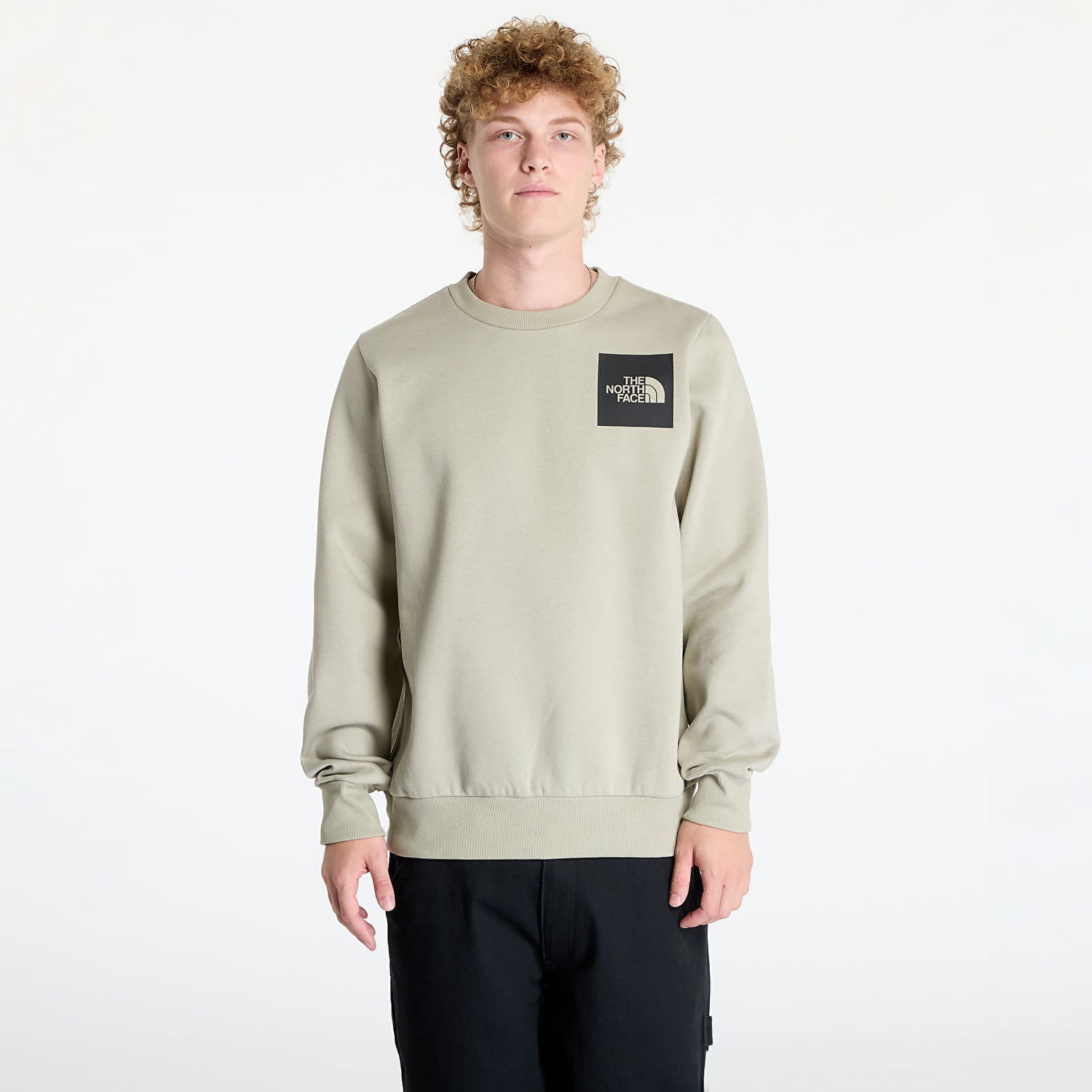 Суитчър The North Face Fine Crewneck Sweatshirt Clay Grey Сиво | NF0A89EV1I41, 0