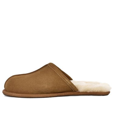 Кецове и обувки UGG UGG Scuff Fleece Lined Slippers Кафяво | 1101111-CHE, 0