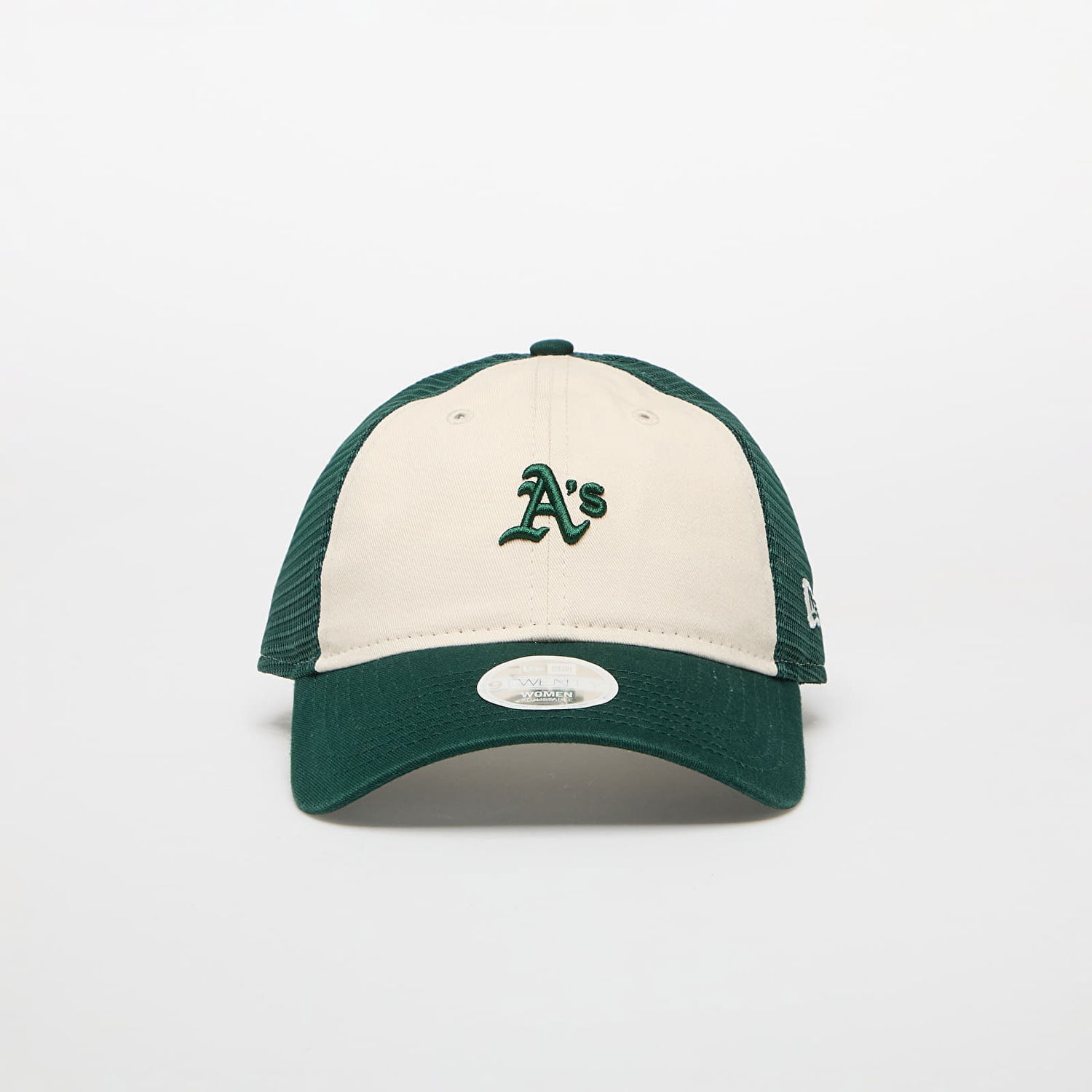 Шапка с козирка New Era Trucker 9TWENTY Oakland Athletics Cap Бежово | 60595372, 0