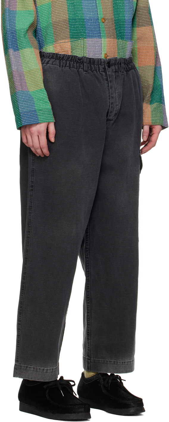 Карго панталони YMC YMC Faded Cargo Trousers Черно | P4WAJ, 1