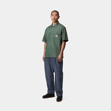 Риза Carhartt WIP Carhartt WIP Craft Short Sleeve Shirt Зелено | I035232_9, 2