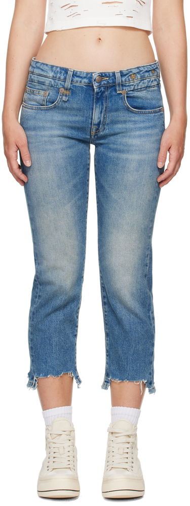 Дънки R13 R13 Boy Straight Jeans Синьо | R13W0091-143A, 0