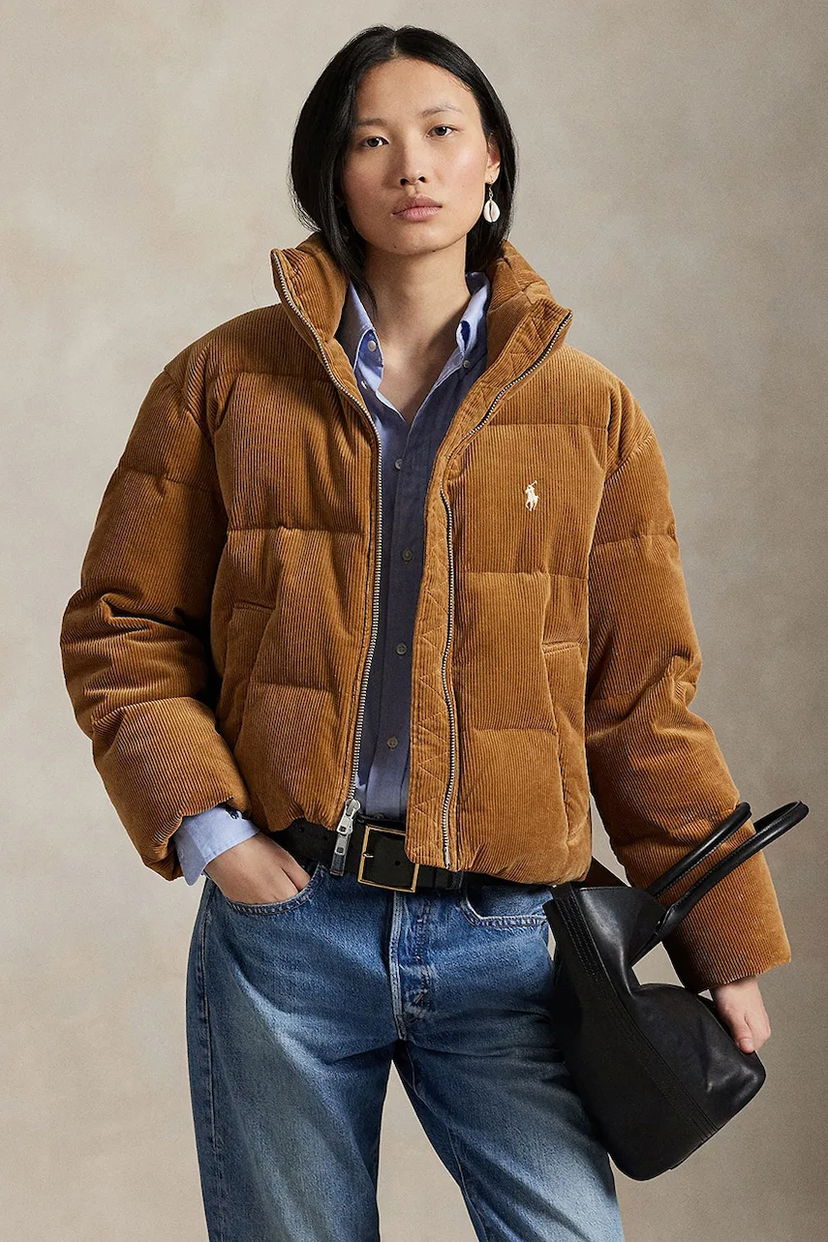 Пухо яке Polo by Ralph Lauren Polo Ralph Lauren Woven Puffer Jacket Кафяво | 211971178
