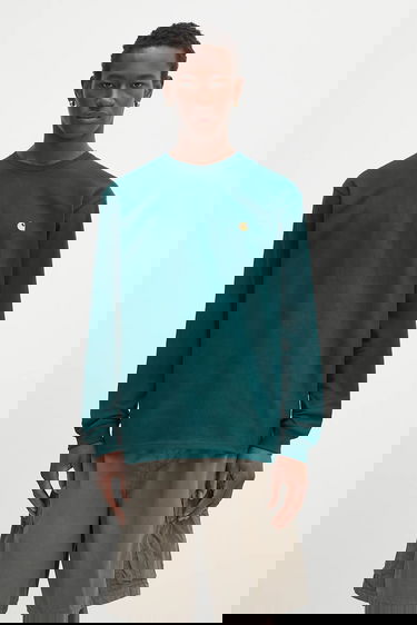 Тениска Carhartt WIP L/S Chase Long-Sleeve T-Shirt Зелено | I026392.30YXX, 0