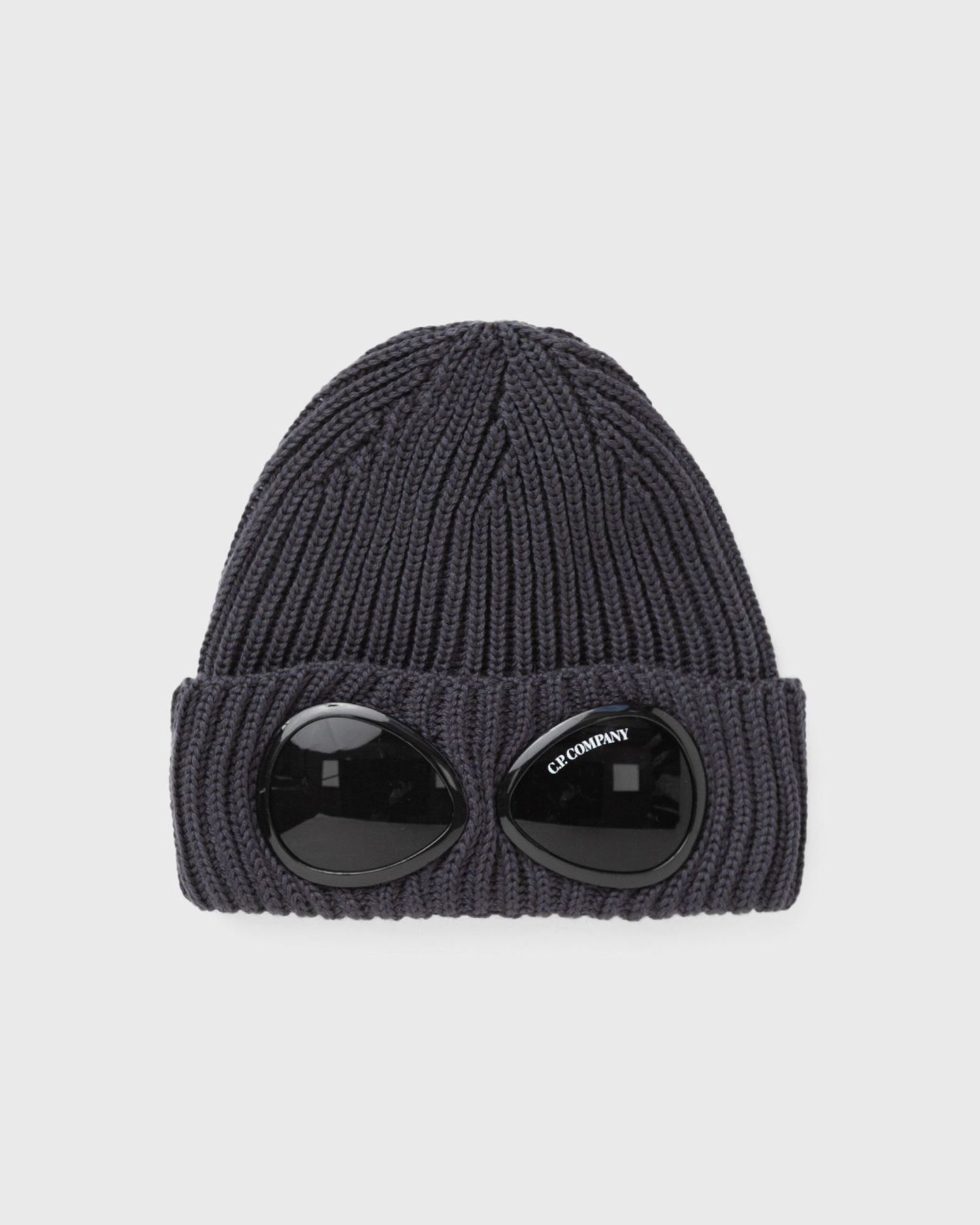 Шапка C.P. Company Ribbed Goggle Knit Cap Сиво | 19CMAC742A005509A-979, 0