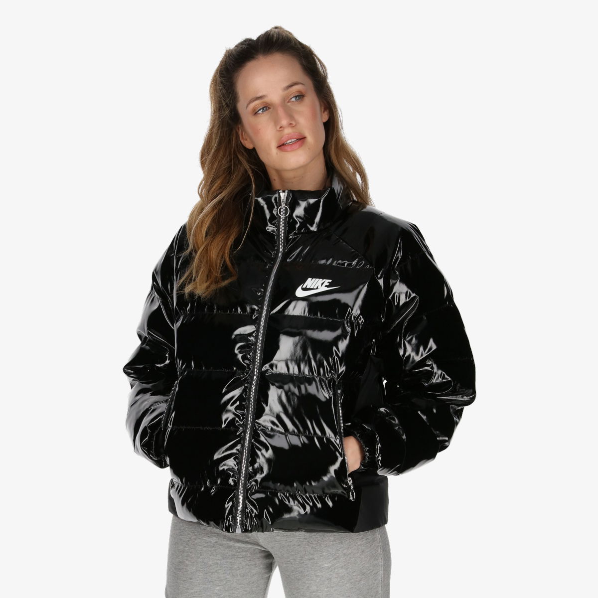 Пухо яке Nike Nike Sportswear Icon Clash Synthetic Fill Jacket Черно | CU6712-010, 0