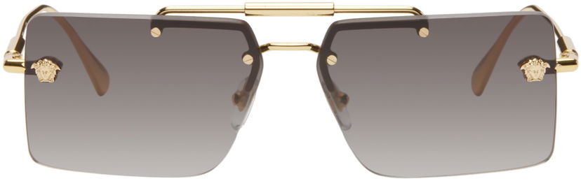 Слънчеви очила Versace Gold Medusa Sunglasses Металик | 0VE2245 8056597643030