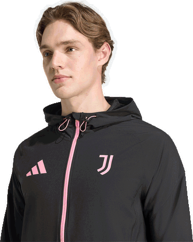Яке adidas Performance Juventus Tiro 25 Competition Vis Tech Travel Jacket Черно | JV5347, 2