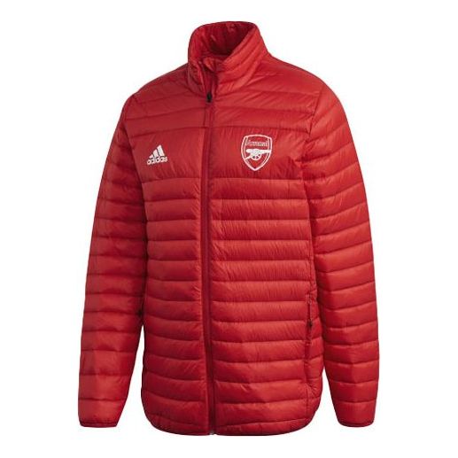 Пухо яке adidas Originals Arsenal Lightweight Down Jacket Червено | FQ4110, 0