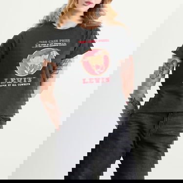Тениска Levi's Horse Print T-Shirt Черно | A8804-0063, 2