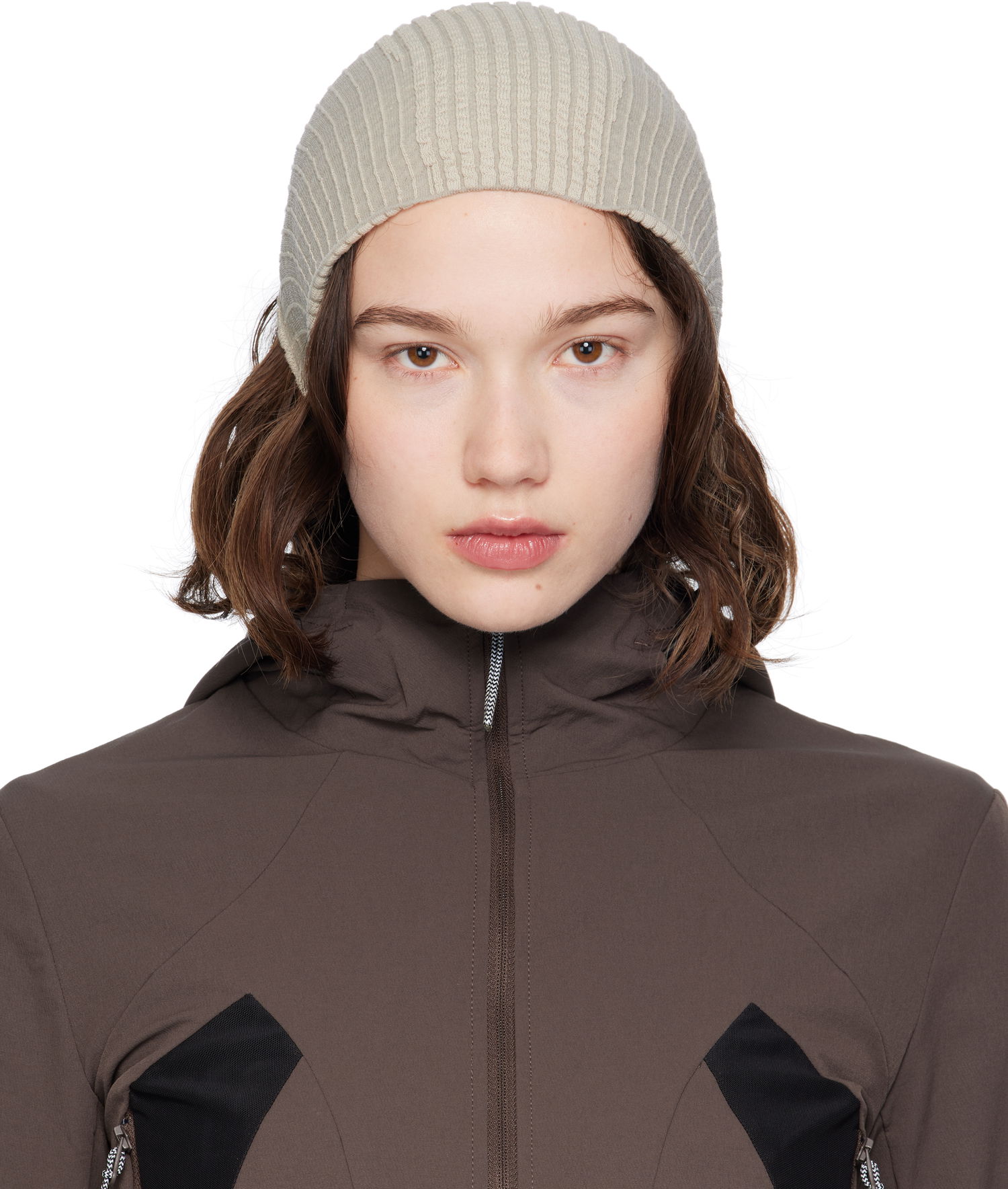 Шапка ROA ROA Wavy Bonnet Hat Бежово | RBWW202YA01, 0