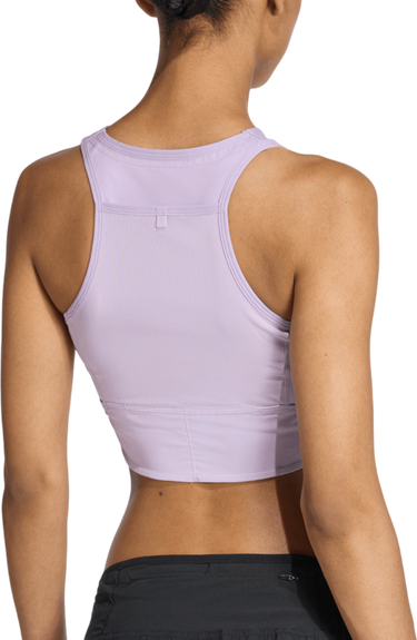 Съкратен топ adidas Originals Adizero Cropped Tank Top Лилаво | jv7175, 1