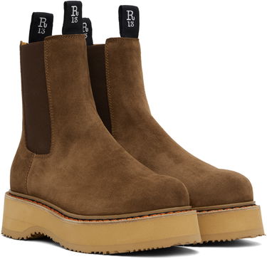Облекло R13 R13 Single Stack Chelsea Boots Кафяво | R13S0240-07, 3