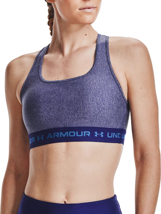 Crossback Mid Heather Bra