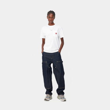 Тениска Carhartt WIP Pocket Heart T-Shirt Бяло | I032180_02_XX, 3