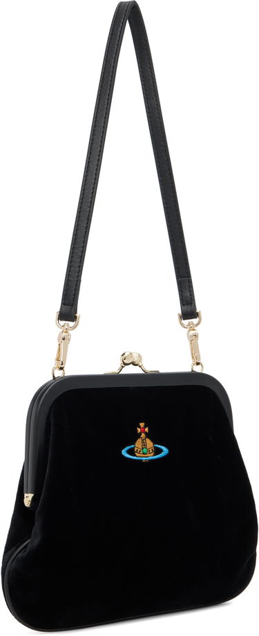 Портфейл Vivienne Westwood Vivienne Westwood Vivienne Velvet Clutch Черно | 4B01000IW-W00ZL-, 1