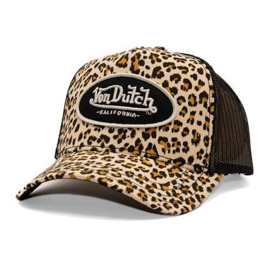Шапка с козирка Von Dutch Von Dutch Trucker Cali Patch Hat Бежово | VD/0/CAS2/LEO/BE, 0