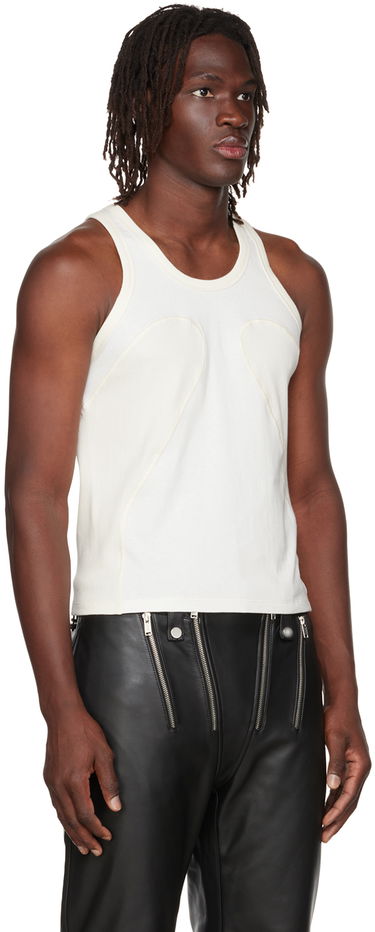 Потник Dion Lee Ribbed Tank Top Зелено | C3064P22, 4