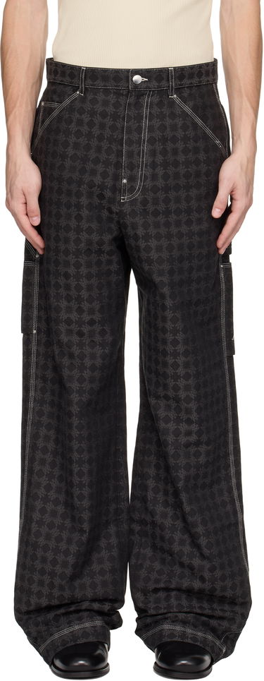 Карго панталони AMIRI Amiri MA Quad Work Trousers Черно | AMPACA1039, 0