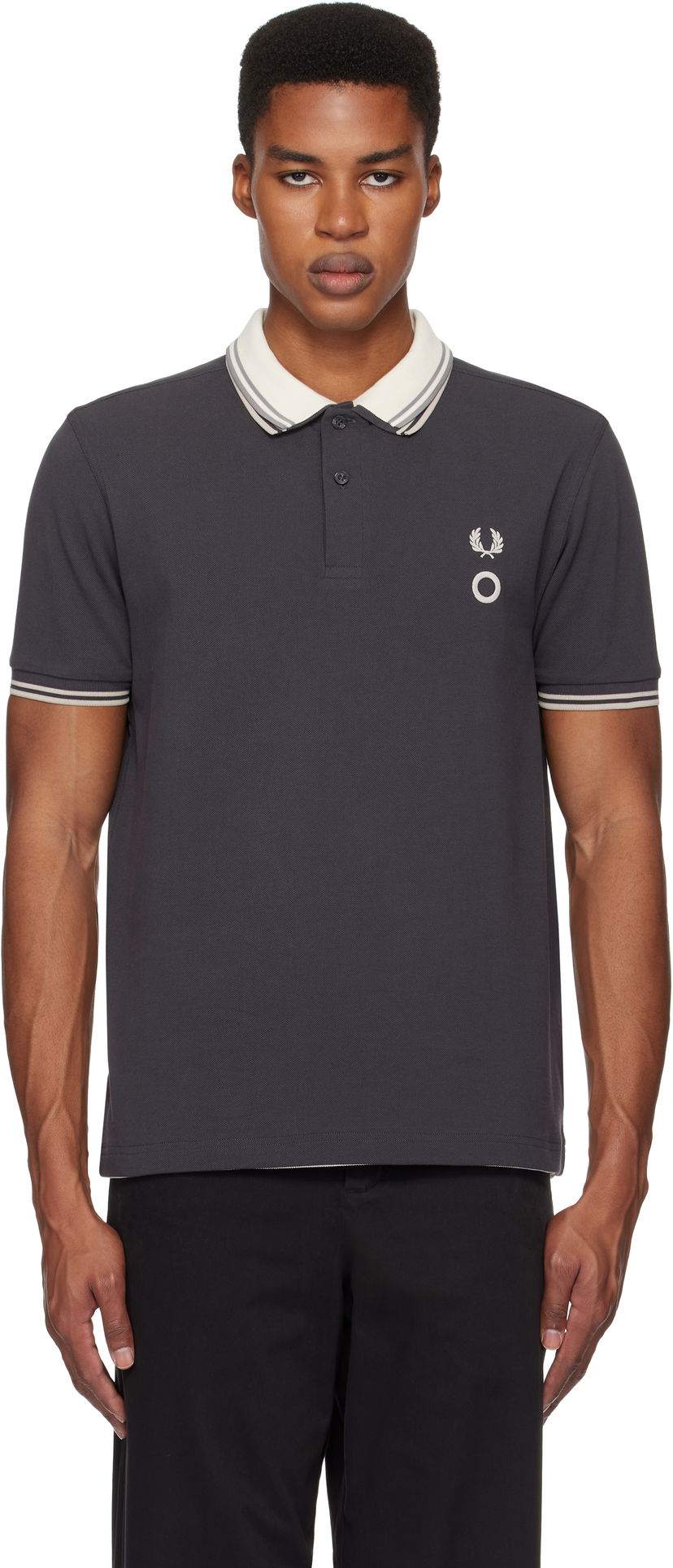 Поло тениска Craig Green Short Sleeve Reversible Polo Черно | SM8155