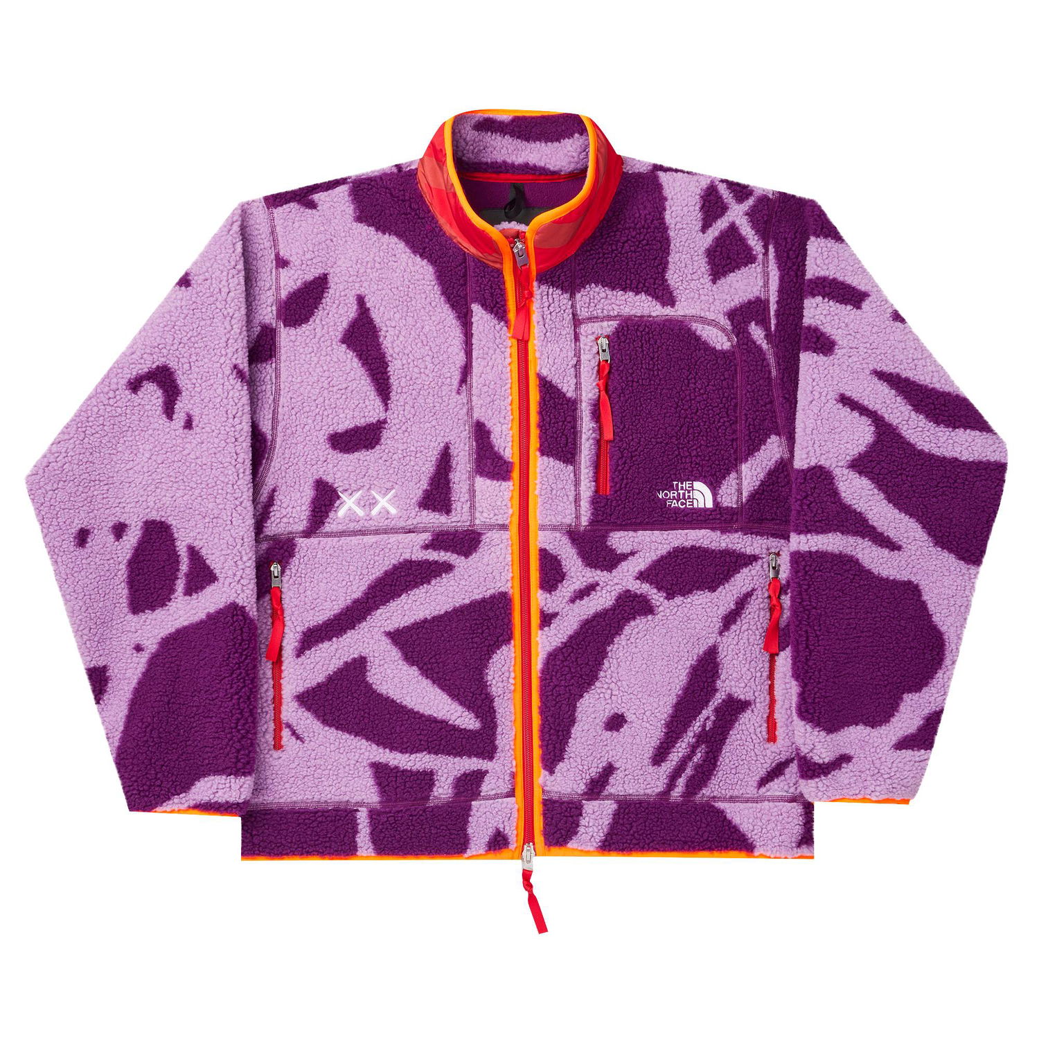 Суитчър The North Face KAWS Freeride Fleece Jacket Лилаво | NF0A7WLG76C, 1