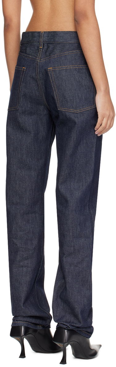Дънки Helmut Lang Slim Fit Jeans Синьо | O02DW202, 2