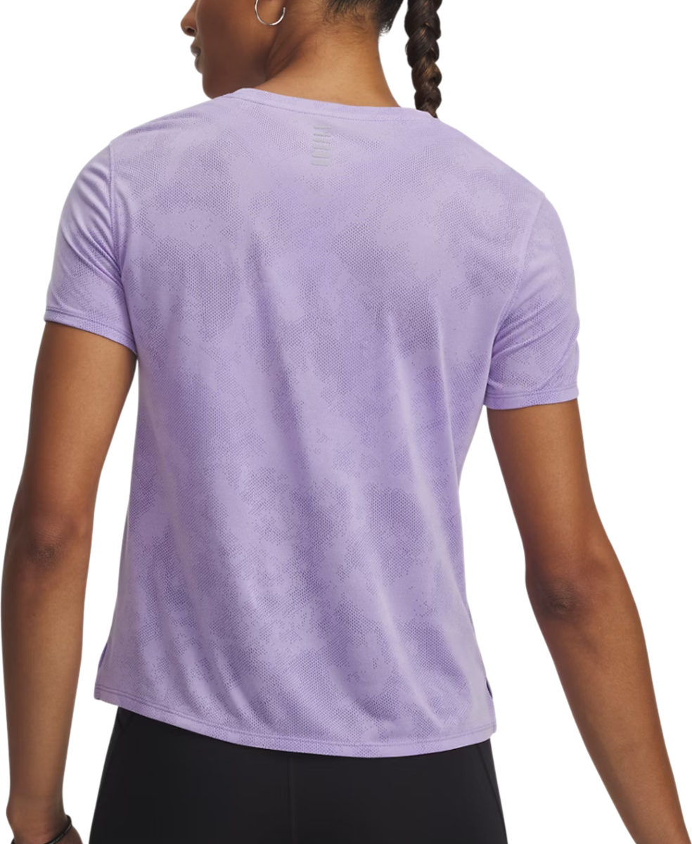 Тениска Under Armour Launch Jacquard Short Sleeve T-Shirt Лилаво | 6005096-538, 1